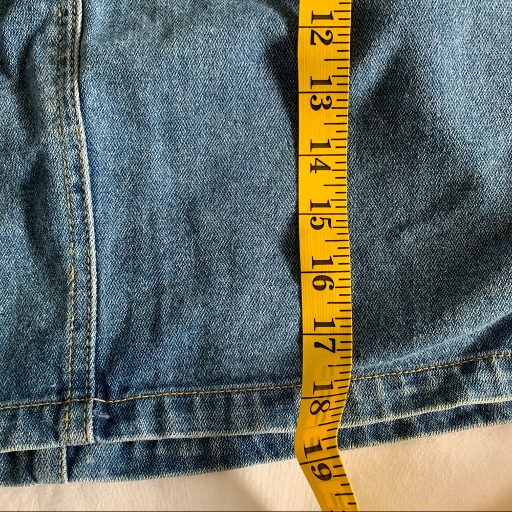 Vintage Runaway Bay Denim Skirt Sz 10 - Picture 9 of 12